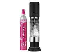 sodastream ensō Sparkling Water Maker, Premium Matte Black Stainless Steel Carbonated Water Machine By Naoto Fukasawa, 1L Custom BPA-Free Bottle, Cordless Soda Maker, Quick Connect CO2 Canister