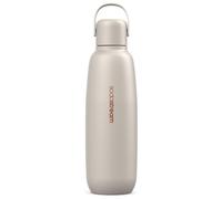 SodaStream Fizz & Go Cool 0.9L Stainless Steel Bottle Sand - Leakproof & Durable