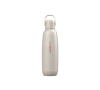 SodaStream Fizz & Go Cool Stainless Steel, 0.9L Double Insulated Carbonated Drinks Bottle, Keeps Hot or Cold For 12hrs, Compatible with Sparkling Water Machine, Fizzy Water Bottle, Sand