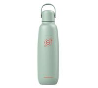 SodaStream Fizz & Go Cool, Stainless Steel Carbonated Water Bottle 0.9L, Insu...
