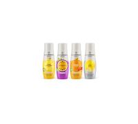 SodaStream Flavours 1 x Cloudy Lemonade 1 x Passionfruit 1 x Orange Mango 1 x Diet Tonic Sparkling Drink Mix No Sugar SodaStream Syrup - 4 x 440ml