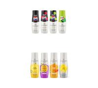 SodaStream Flavours 3 x Pepsi Max (1x Plain, 1x Lime, 1x Cherry), 1 x 7Up Zero, 1 x Cloudy Lemonade, 1 x Passionfruit, 1 x Orange & Mango, 1 x Diet Tonic - 8 x 440ml Multi Pack