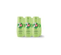 SodaStream Flavours 7Up Free Sparkling Drink Mix, Fizzy Drink Maker Concentrate, Caffeine Free Diet Soda, Natural Lemon & Lime, No Sugar