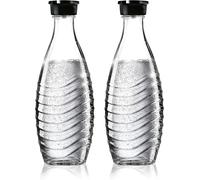 SodaStream Glass Carafes Twin Pack, 0.6l Bottles Suitable for Penguin and...