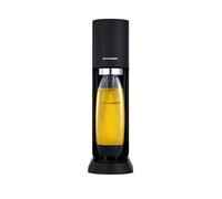 SodaStream MIX™, Sparkling Drink maker & Soda Maker, Carbonates Any Drink, With 1L Dishwasher Safe Carbonating Bottle and 1 CO2 Cylinder/Carbonator, Makes Up To 60L* Drinks, Black