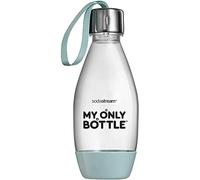 Sodastream My Only Bottle, 0.5 Litre Dishwasher Safe Reusable Water Bottle for Carbonating, BPA free UV Resistant Multi Use (Icy Blue)