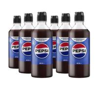SodaStream Pepsi Drink Mix, 6 Pack Cola Syrup for Sparkling Water Makers, Original Pepsi Syrup, Make Fizzy Drinks at Home with Soda Stream Flavours, makes 54L, 6 x 440ml