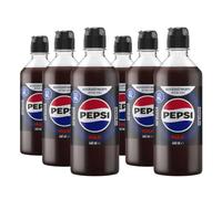 SodaStream Pepsi MAX Drink Mix, 6 Pack Sugar Free Cola Syrup for Sparkling Water Makers, Zero Calorie, Max Taste No Sugar, Soda Stream Flavours, Makes 54L, 6 x 440ml