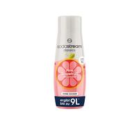 SodaStream Zero Pink Grapefruit ST 440ML Syrup UK, Clear
