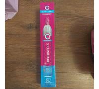 SodaStream Quick Connect 60 Litre Gas Cylinder for Sparkling Water Maker - Pink