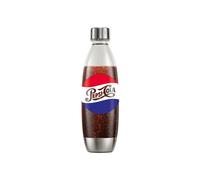 SODASTREAM Sparkling Bottle - Limited Edition Pepsi Metal - 1 L - Dishwasher Safe - BPA Free - Collector's Design