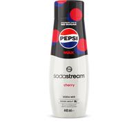 SodaStream Cherry Zero Pepsi Concentrate for Sparkling Water and Soda Machine | Prepare up to 9 Liters of Pepsi in Seconds, Original Taste, 440ml