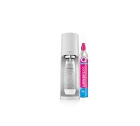 SodaStream - Terra Sparkling Water Maker, Quick Connect CO2 system, Includes 60L Gas Cylinder, BPA-Free 1L Bottle, Eco-Friendly & Reduces Plastic Waste, White