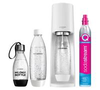 SodaStream Terra White Value Pack Sparkling Water Maker + 3 Bottles + CO2...