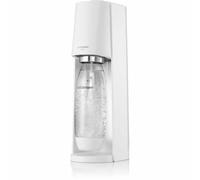sodastream Terra White Value Pack x2 gasator with 2 dishwasher-safe fused bottles of 1L and 1 cylinder of CO2 Quick Connect for gas up to 60L,2270215