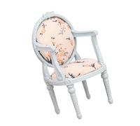 sodeber 1/12 Scale Dollhouses Tiny Table and Chairs Set Realistic Design Safe for Children Tables and Chairs Realistic Design Playroom Decors