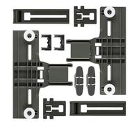 sodeber 10 Divisions Dishwasher Upper Shelf Factors Permanent Macromolecule Metal Plan Strengthened Stability Smooth Sliding Replacement Set