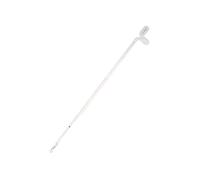 sodeber 100 Pcs Latches Hook Easy to Use Three-Way Crochet Bracelets Needle Beading Tool for Jewelry Making