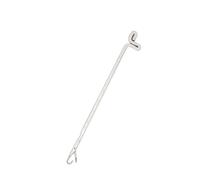 sodeber 100 Pcs Latches Hook Easy to Use Three-Way Crochet Bracelets Needle Beading Tool for Jewelry Making