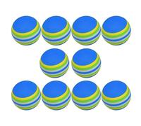sodeber 10Pcs / pack Rainbow Colored Soft Sponge Training Chipping Balls Elastic Practice Golf Indoor Golf