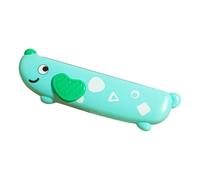 sodeber 16Hole Cartoon Harmonica Toy for Early Childhood Development Safe Multiple Tone Exploration Learning Wind Instrument Toy Kids Harmonica Instrument