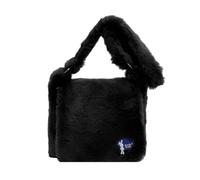 sodeber 2023 Plush Crossbody Bag Versatile Shoulder For Girl Women Solid Color School Book Large Capacity
