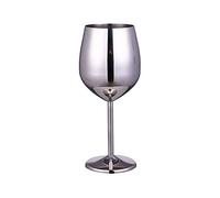 sodeber 220 / 500ml Stainless Steel Wine Glass Cocktail Goblet Red Metal Champagne Cup for Restaurant Red Glasses Champagne Cups for Party Wedding Reception Gold Stainless Steel