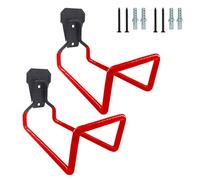 sodeber 2pcs Iron Garden Hose Holder Wall Mounted Water Hose Hook Organizers Hanger for Outdoor Organization and Space Efficiency Garden Accessory