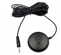 sodeber 3.5mm Conference Microphone 5m 20Hz-16KHz Talking Portable for Online Meeting Class Chatting Black Plug and Play Microphone