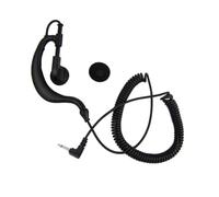 sodeber 3.5mm Receiver/Only Surveillances Acoustic Tube Earpiece for Two-Way Radios Walkie-Talkie Earphone 47inch