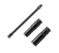 sodeber 3PCS / Set Multipurpose Wrench Extension Rod with 2 Socket Quickly Release Mechanism for Various Tool Applications Extension Club for Tool