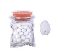 sodeber 40Pcs Colorful Speckled Eggs Ornament, Silver spotted egg s | Speckled Eggs Ornament and Small Foam Eggs for Holiday Decorations, Basket Fillers and Creative Crafting Project