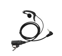 sodeber .5mm Earpiece With Button & Microphones General 3.5mm Ear Hook Headphones Earpiece Comfortable For 1s/2s/3