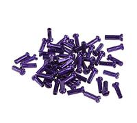 sodeber 60Pcs Bicycle Bike Spoke Caps 14mm Metal Caps Cycling Spokes Cap Nipples Riding Colorful Wheel Nipple Bike Nipple Cap Wheel