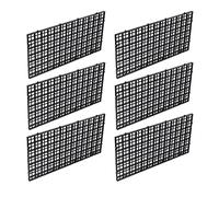 sodeber 6PCS FishTank Divider Filter Bottom Isolation Tray Aquariums Tray PlasticGrid Aquariums EggCrate Light Diffuser FishTank Filter
