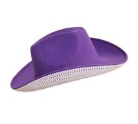 sodeber Adult Beads Studded Cowgirls Hat Great For Western Costume Parties And Line Dancing Club Upgrades Your