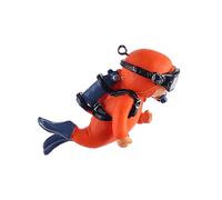 sodeber Aquarium Diver Decoration Floating Divers Hand Coloring Cute Small Accessories Suitable for All Kinds of Fish Tanks Decor Decorations Floating Cute for Tank Betta Resin Tank
