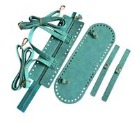 sodeber Backpack Sewing Accessory with Pre Cut PU Leather Knitting Crochet Bag Hand Sewing Tool for Fashion Daypack Design Bag Making Accessory