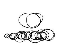 sodeber Bag Belts Drive Belt Length Mix Pulley Drive Replacement Part Electronic Components Kit Assortment