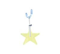 sodeber Ball Joint Doll Display Stand Base for 1 / 8 1 / 12 Dolls Secure and Adjustable Height Holder for Action Figure Star Shape