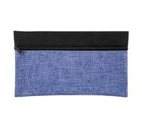sodeber Basic Pencil Case Polyester Pouches Light Weight Portable Pen Organizers Storage Bag Travel Makeup