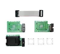 sodeber BGA64 Adapter for T48 Fast Speed Programming, 2.0 Double Head Probe, 8x10mm to 12x18mm Chip Compatible Accurate Chip Positioning