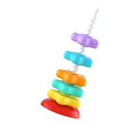 sodeber Bright Color Stacking Toy for Toddler Enhancing Fine Motor Skill Logical Thinking Board Game Sensory Color Cognitive Developmental Sorting
