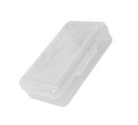 sodeber Capacity Pencil Case Double Layer Pen Storage Box Portable Pen Organizers Clear Colored Case for Kid Student Holder