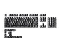 sodeber Carbon Texture 119 Keys Keycap Full Set Gaming Mechanical Keyboards Enhancing Aesthetics Longevity Carbon Looked Keycaps