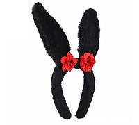 sodeber Cartoon Headband Ear Shape Hair Hoop Plush Party Headpiece Band Easter Cosplay Costume Prop Unisex