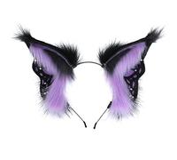 sodeber Cartoon Headband Ears Shaped Hair Hoop Plush Party Headpiece Band Cosplay Costume Props Unisex