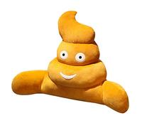 sodeber Cartoon Throw Pillow Spoof Poo Shape Back Cushion Plushie for Desk Decor Emotion Appease No-Deform Car Accs Plush Pillows Stuffed Animals for Kids Large for Girls for Bed