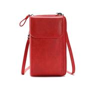 sodeber Cellphone Bag Girl Women Fashion Crossbody PU Leather Cash Card Holder Hasp Shoulder Wallet Handbag