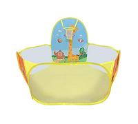 sodeber Children ' s Foldable Ball Pit Tent with Basketball Hoop, Portable Playhouse for Active Play and Imagination Baby Crawl Playpen
